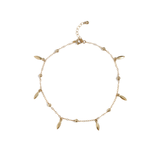 Leaf Drop Anklet