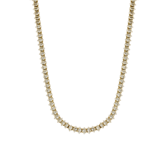 Marquise Tennis Necklace