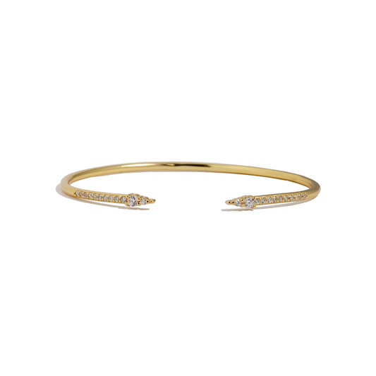 Pave Arrow Cuff Bracelet